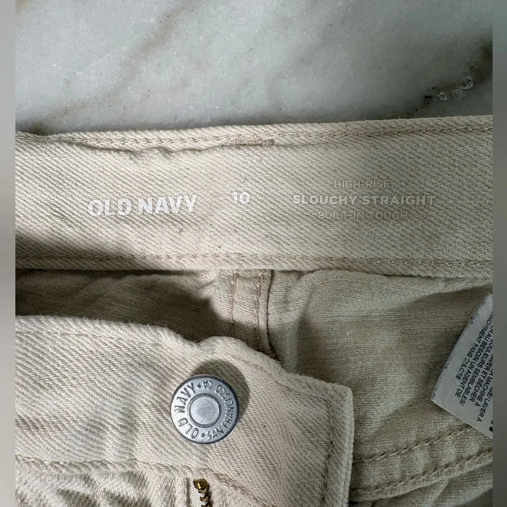 OLD NAVY High-Waisted Built-In Tough Flare Jeans Size10